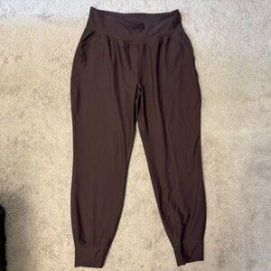 Old Navy High-Waisted PowerSoft 7/8 Joggers Dark Roast Coffee